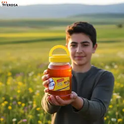 عسل آویشن 2 کیلویی خام و صاف