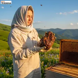 عسل آویشن 2 کیلویی موم دار