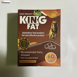 پکیج افزایش وزن قهوه هات چاکلت گانودرما 400 گرمی با کینگ فت 60 عددی