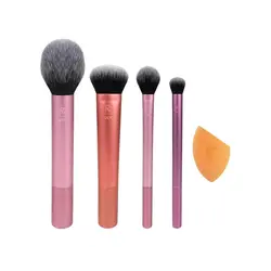 ست برس و پد آرایشی ریل تکنیک کد 01786 بسته 5 عددی