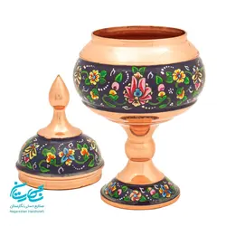 شکلات خوری مس و پرداز 18 سانتیمتر