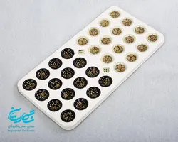 تخته نرد و شطرنج خاتم کاری 40 سانتیمتری با نقاشی چوگان