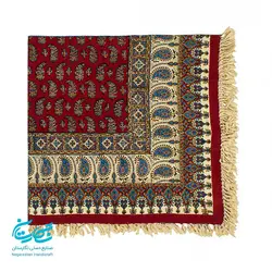 رومیزی قلمکار 100 در 100 سانتیمتر صادراتی