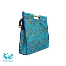 ساک هدیه ترمه دسته چوبی