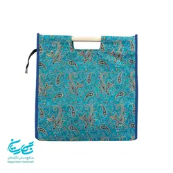 ساک هدیه ترمه دسته چوبی