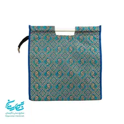 ساک هدیه ترمه دسته چوبی