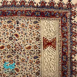 سفره قلمکار 4 متری طرح گل ریز