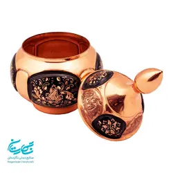 قندان حکاکی روی مس