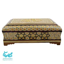 جعبه جواهرات خاتم کاری 14 در 22 س.م