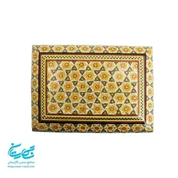 جعبه جواهرات خاتم کاری 10 در 14 س.م