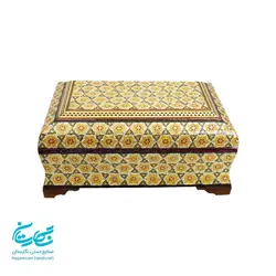 جعبه جواهرات خاتم کاری 11 در 16 س.م