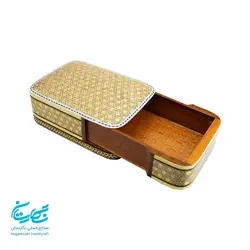 جعبه خاتم کاری کشویی (جاپاسوری)