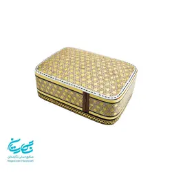 جعبه خاتم کاری کشویی (جاپاسوری)