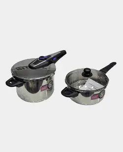 زودپز دوقلو مایر 5و7 لیتری مدل MR-2323