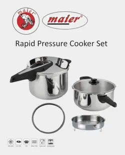 زودپز دوقلو مایر 5و7 لیتری مدل MR-2323