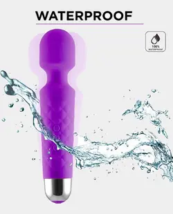 ماساژور و ویبراتور سیلیکونی میکروفونی Vibration Massager Wand