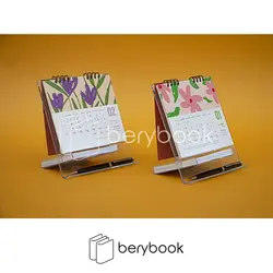رث / تقویم رومیزی خیال 1403 / پایه پلکسی / با جای کاغذ یادداشت