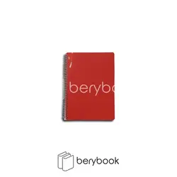 nevis / دفتر / 50 برگ / سیمی / طلقی