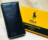 کیف پول تمام چرم polo