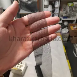 نوار گرن ۴ سانت مشکی|تور دبی خیاطی 18 متر