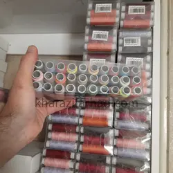 نخ قرقره موج 30 عددی| نخ قرقره رنگی