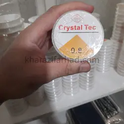 کش دستبند کریستال بسته 12 عددی| کش نامرئی