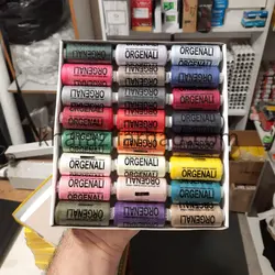 نخ خیاطی اورجینال 24 عددی|نخ 24 رنگ