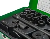 جعبه بکس درایو 1,2 اینچ 6پر فشاری قوی از سایز 10 تا 32 میلیمتر گرین استار green star تایوان