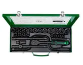 جعبه بکس درایو 1,2 اینچ 6پر فشاری قوی از سایز 10 تا 32 میلیمتر گرین استار green star تایوان
