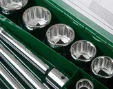 جعبه بکس درایو 3,4 18 پارچه 12 پر از سایز 17 تا 50 میلیمتر گرین استار Green star تایوان