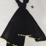 شال مزونی وال اسلپ،پولک دوزی،برند لاجورد