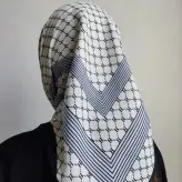 مینی اسکارف کرپ حریر، یا روسری قواره کوچک،در 10 طرح زیبا.