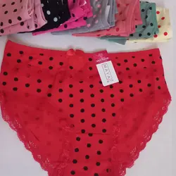 لباس زیر وارداتی جنس نخ پنبه .خالدار فری سایر