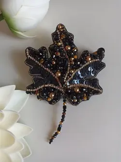 پنل جواهر دوزی برگ