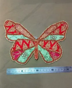 پنل تکه دوزی و جواهر دوزی