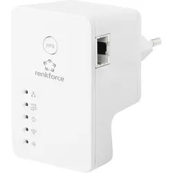 اکسس پوینت رنکفورس 300 مگابایت بر ثانیه 2.4 گیگاهرتز Renkforce RF-4818888 RF-AP-N300Mini WLAN