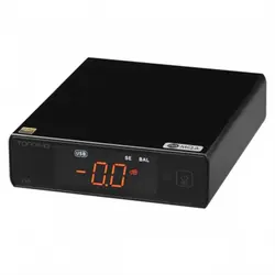 پری آمپ دک و کارت صدای تاپینگ Topping E50 MQA Full DAC ES9068AS XU216 32Bit