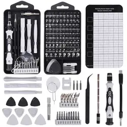 ابزار تعمیر تبلت لپ تاپ تلفن کامپیوتر 138 در 1 پیچ گوشتی دقیق مغناطیسی