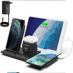 شارژر وایرلس 5 در 1 نانامی NANAMI Wireless Charging Station - فروشگاه اینترنتی آر پی جی کالا | RPG Kala