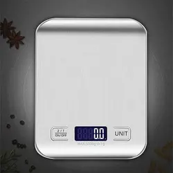 ترازو آشپزخانه 5 کیلوگرم ابزار پخت و پز دقیق فولاد ضد زنگ HI Bilancia da Cucina Digitale Bianca - فروشگاه اینترنتی آر پی جی کالا | RPG Kala