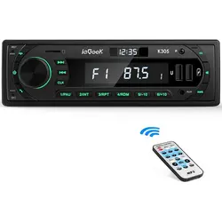 رادیو پخش ماشین بلوتوث رم خور ieGeek RDS 4X60W USB/AUX in/MP3/FLAC/WMA/WAV/SD/AM MP3 Player - فروشگاه اینترنتی آر پی جی کالا | RPG Kala