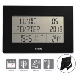 ساعت و تقویم صفحه بزرگ رومیزی RC Memento Calendar Clock - فروشگاه اینترنتی آر پی جی کالا | RPG Kala