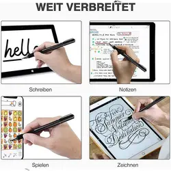 قلم لمسی صفحه نمایش خازنی و نوک فیبر 2 در 1 برای تمام تبلت های تلفن همراه هوشمند Mafiti ipad - فروشگاه اینترنتی آر پی جی کالا | RPG Kala