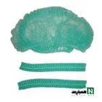 کلاه آکاردئونی اسپان باند 100تایی یکبارمصرف - همیارمد