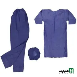 گان و شلوار و کلاه یکبار مصرف - همیارمد