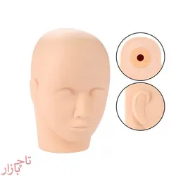 خرید و قیمت کله مانکن تمرینی مخصوص یادگیری کاشت مژه و ابرو