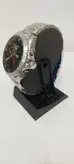 ساعت مچی مردانه برند گرند کاررا GRAND CARRERA سه موتوره فعال ضد آب در حد بند فلزی استیل در رنگ نقره ای صفحه سفید رنگ