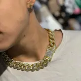 گردنبند فول نگین