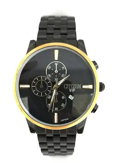 ساعت برند سیتیزن citizen vip پسرانه و دخترانه رنگ مشکی موتور ژاپن