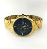 ساعت برند سیتیزن citizen vip پسرانه و مردانه موتور ژاپن رنگ طلایی
